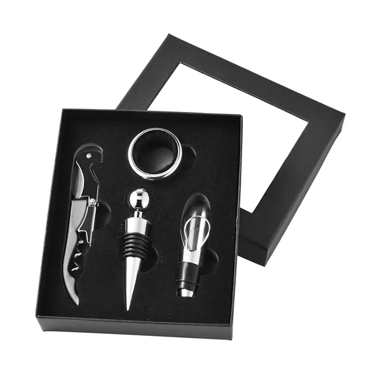 Set de vinuri pentru accesorii pentru vinuri de vinuri 4PC